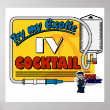 Paramedic IV Cocktail Poster