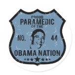 Paramedic Obama Nation stickers