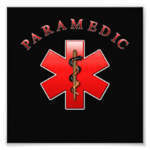 Paramedic Photo Print