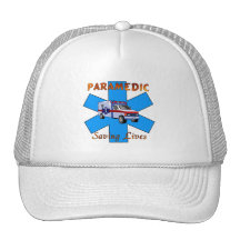 Paramedic Saving Lives Mesh Hats