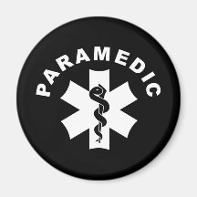 Paramedic Theme Refrigerator Magnet
