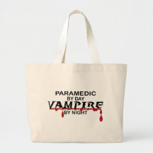 Paramedic Vampire by Night Tote Bag