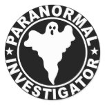 Paranormal Investigator Logo Decal stickers