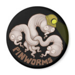 PARASITES: Pinworms (Enterobius) magnets