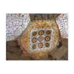 Parc Guell Yellow Mosaic Post Cards