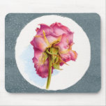 PARCHED WRINKLED ROSE MOUSE PAD