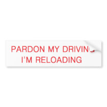 pardon my driving bumper stickers