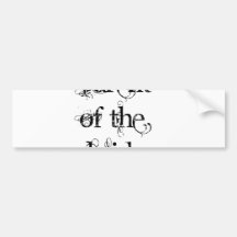 Parent of the Bride Bumper Sticker