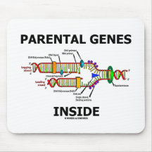 Parental Genes Inside (DNA Replication) Mousemat