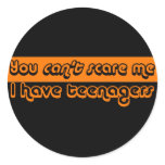 Parents of Teens Halloween stickers