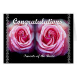 PARENTS of the BRIDE - Wedding Congratulations Card