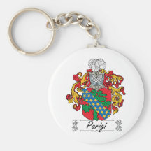 Parigi Family Crest Key Chain