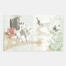 Paris a la Impressionism Sticker