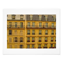 Paris Apartment Buildings Art Photo