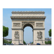 Paris - Arc de Triomphe - Carte Postale