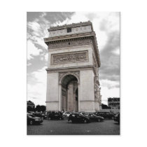 Paris Arc de Triomphe Postcard