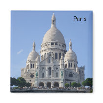 Paris - Basilique du Sacré-Coeur - Magnets Pour Réfrigérateur