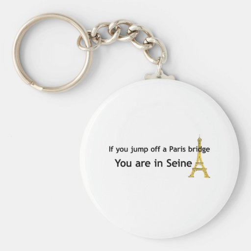 Paris Bridge Keychains