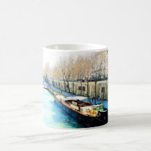 Paris by day mugs
