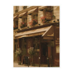 Paris Cafe by Day postcards