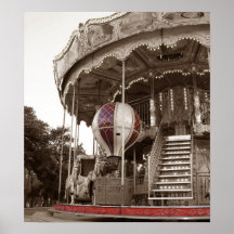 Paris Carousel Print