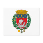 Paris Coat of Arms Postcard