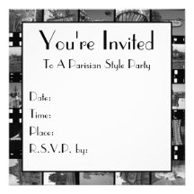 Paris Collections Invitation