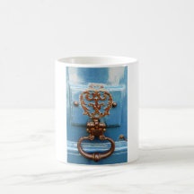 Paris door mug