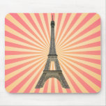 Paris: Eiffel Tower: Vector Drawing: Mousepad