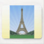 Paris: Eiffel Tower: Vector Drawing: Mouse Mat