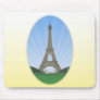 Paris: Eiffel Tower: Vector Drawing: Mouse Pad