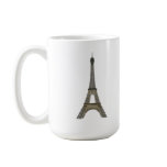 Paris: Eiffel Tower: Vector Drawing: Mugs