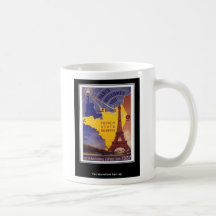 Paris exhibition 1937 coffee mug