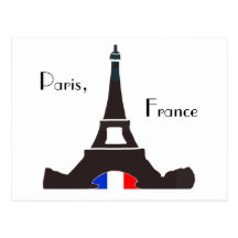 Paris France Postcard