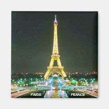 PARIS, FRANCE REFRIGERATOR MAGNET
