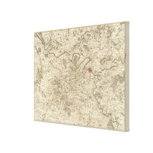 Paris France Stretched Canvas Prints
