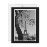 paris in b&w invitations