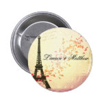 Paris in Love - Eiffel Tower Buttons