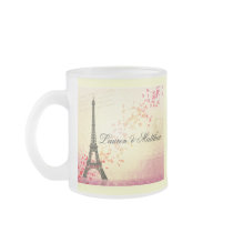 Paris in Love - Eiffel Tower Coffee Mugs