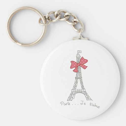 Paris...Je t'aime Key Chain