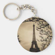 Paris Key Chain