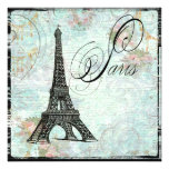 Paris La Tour Eiffel Eiffel Tower Invitation