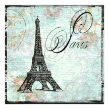 Paris La Tour Eiffel Eiffel Tower Invitation