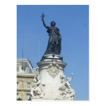 Paris - le monument � la R�publique - Cartes Postales