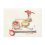 Paris Macaron watercolor