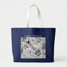 paris map bags