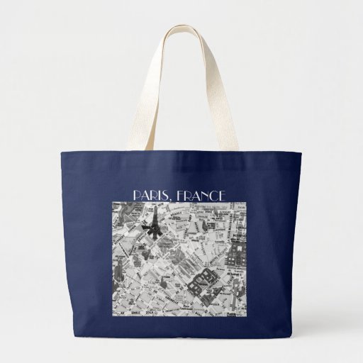 paris map bags