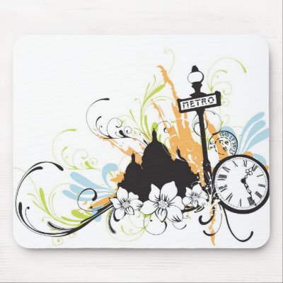 Paris Mousepad by coconutpie