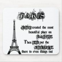 Paris Mousepad