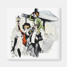 Paris Nightlife no. 4 Refrigerator Magnets